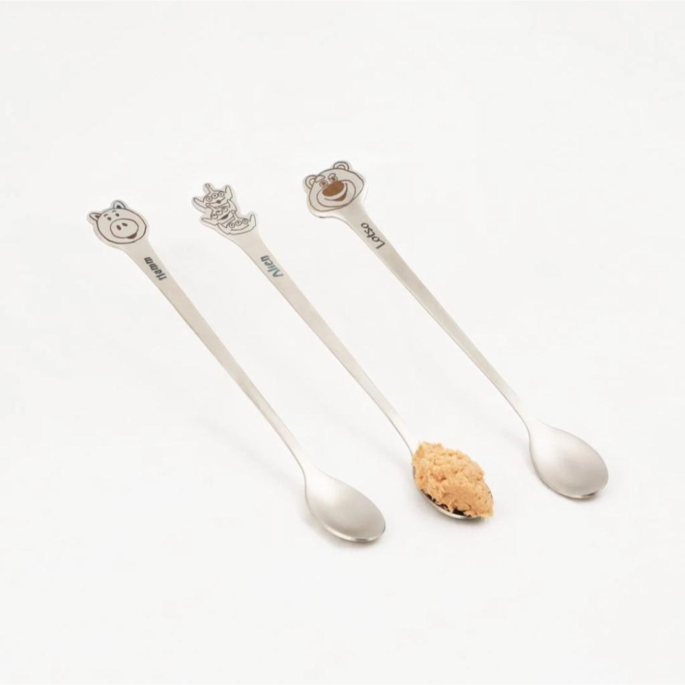 《愛吃鬼阿麥》玩具總動員限定版 ３０４不鏽鋼 罐罐專用湯匙 挖罐神器 挖罐湯匙 湯匙 攪拌棒-細節圖9