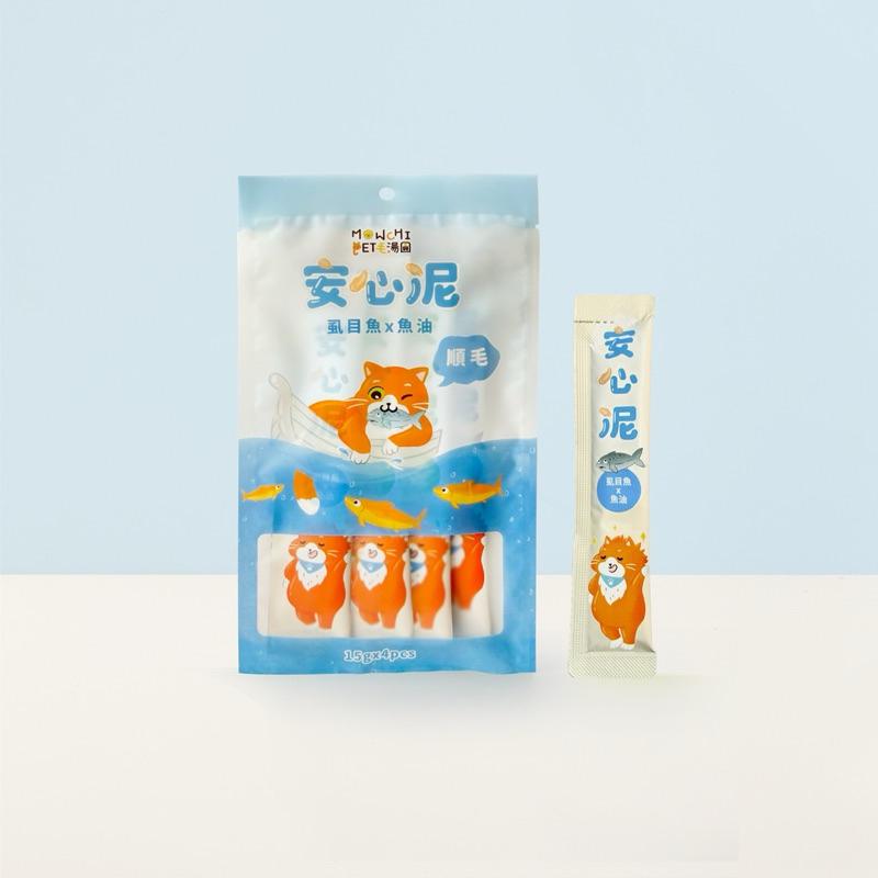 《愛吃鬼阿麥》毛湯圓 安心泥15g*4入 無膠肉泥條 騙水喂藥訓練零食-細節圖4