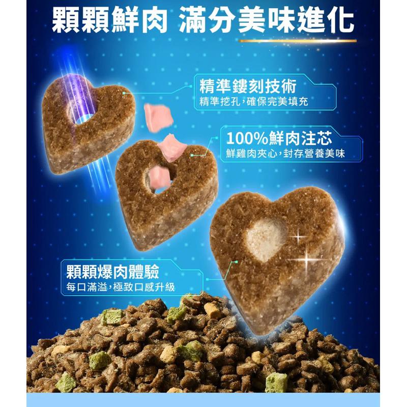 大包送罐頭《愛吃鬼阿麥》HeroMama 益生菌晶球夾心糧 全齡貓 400g/1.5kg 全齡貓 凍乾飼料 夾心飼料-細節圖4