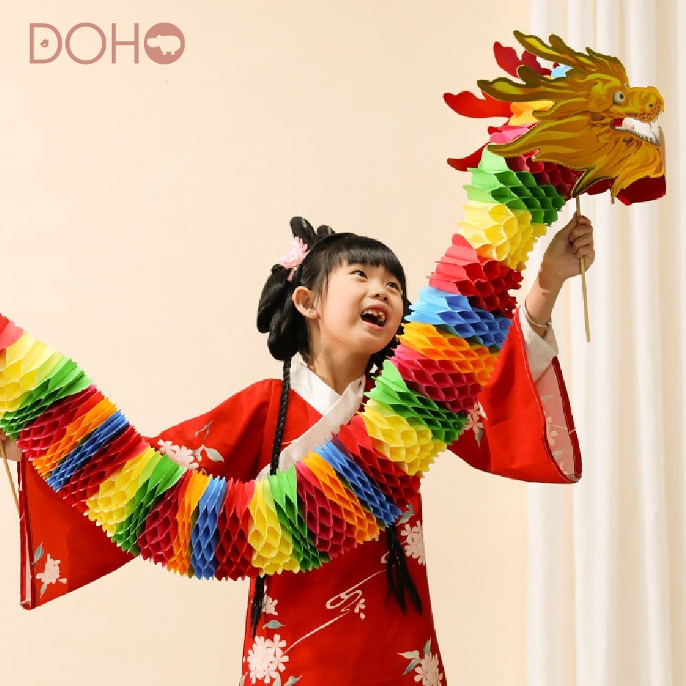 龍頭手拿紙燈籠-細節圖7