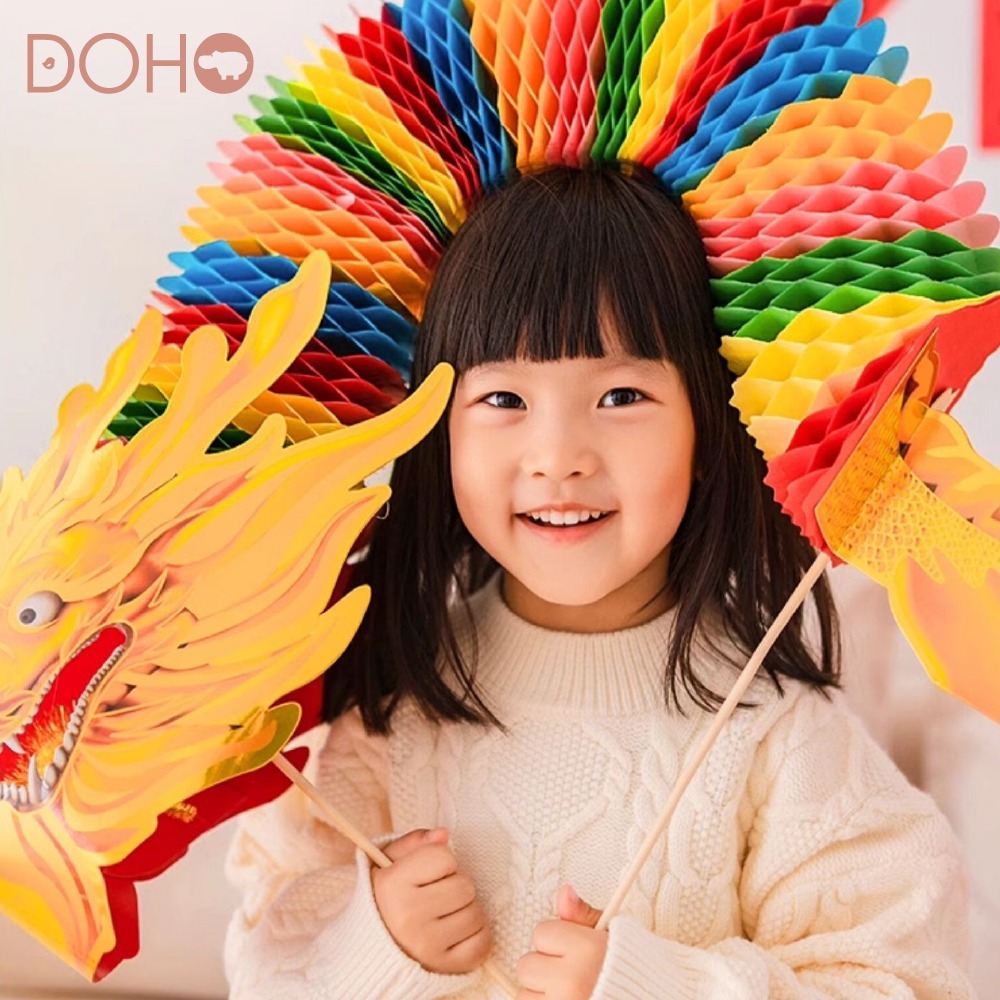 龍頭手拿紙燈籠-細節圖9