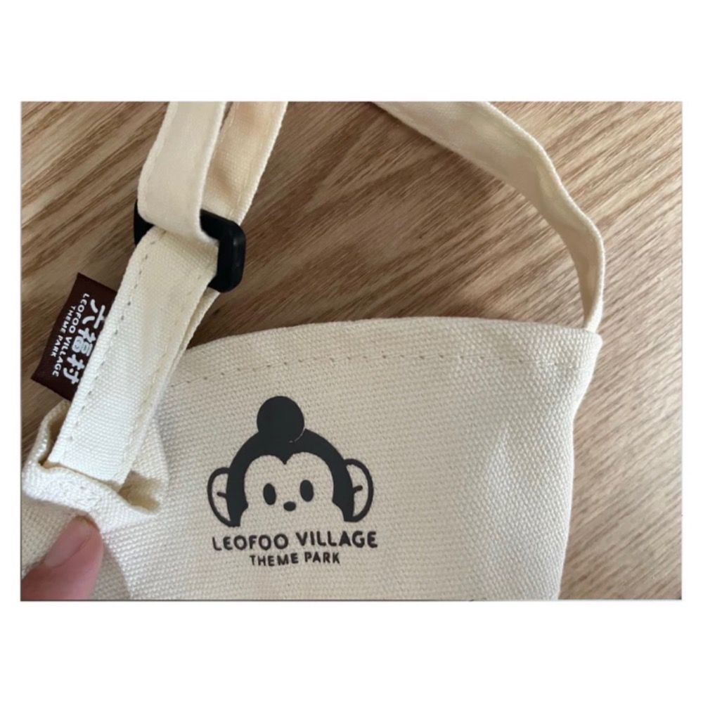 （全新）六福村-斑馬雙層環保杯（附吸管、杯繩提袋）-細節圖6