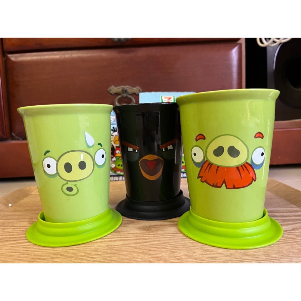(全新）憤怒鳥雙層陶瓷杯（附立體造型杯蓋）7-11集點聯名-細節圖4