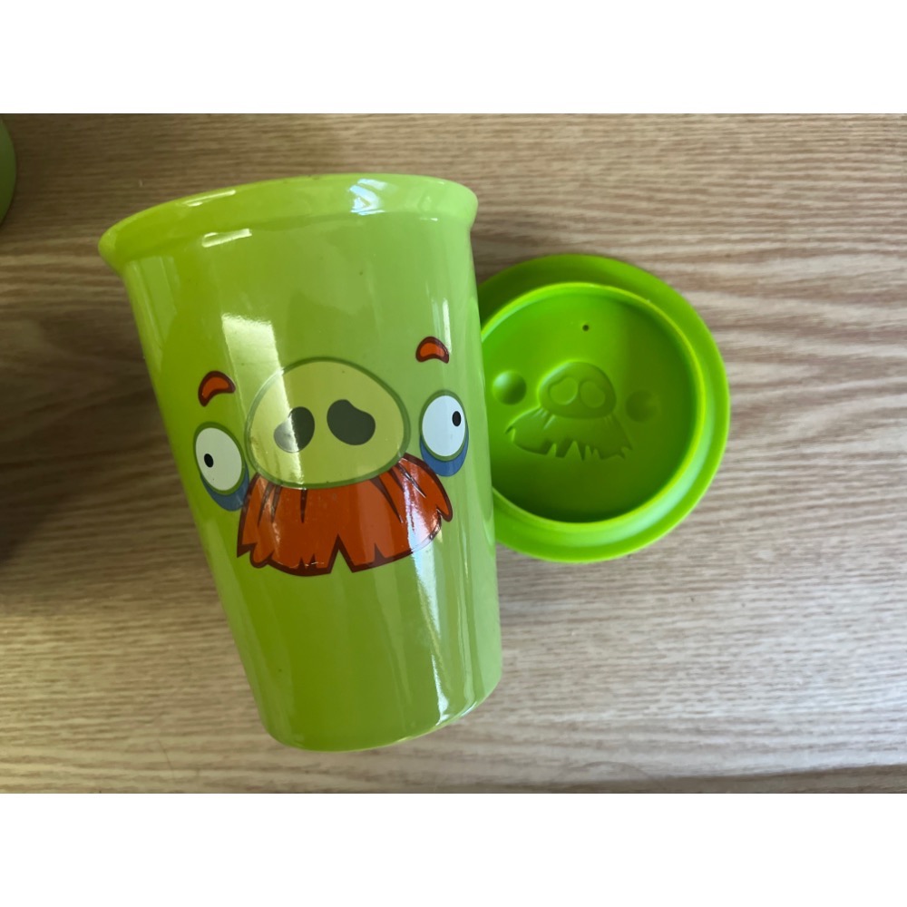 (全新）憤怒鳥雙層陶瓷杯（附立體造型杯蓋）7-11集點聯名-細節圖7