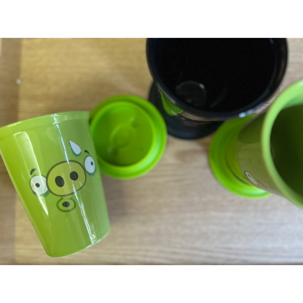 (全新）憤怒鳥雙層陶瓷杯（附立體造型杯蓋）7-11集點聯名-細節圖9