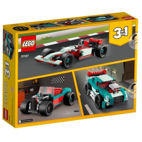 【龜仙人樂高】LEGO 31127 Creator 創意系列 三合一 街頭賽車-細節圖2