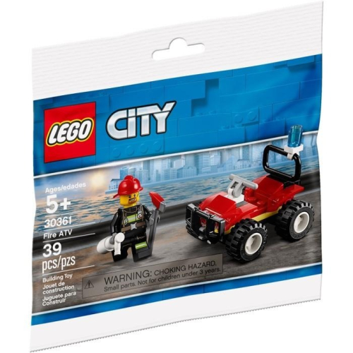 【龜仙人樂高】LEGO 30361 消防車+消防員 polybag 袋裝拼砌包