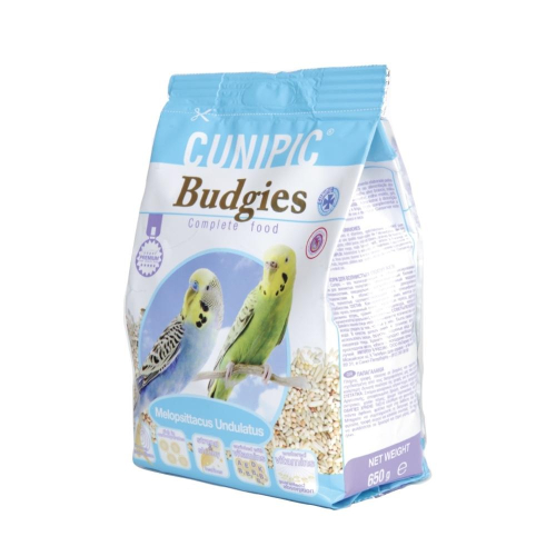 【西班牙CUNIPIC】-小型鸚鵡飼料650g│ 鳥飼料 虎皮鸚鵡、牡丹鸚鵡、小型鸚、橫斑鸚鵡、光輝鸚鵡、吸蜜鸚鵡 等
