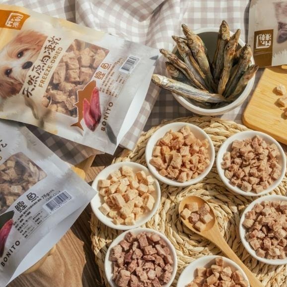 【Mr.凍乾】犬凍乾 八種口味 罐裝 袋裝 純天然 台灣製造 無添加防腐劑 天然原肉 獎勵零食 新鮮凍乾-細節圖2