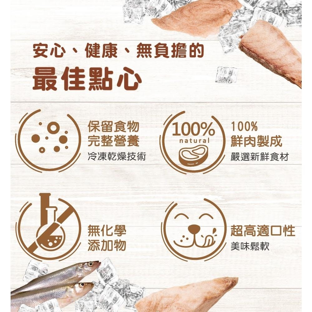 【佳倍讚JERKY】狗狗鮮肉凍乾│狗零食 寵物肉乾 天然手作低脂肪低鹽 訓練點心 狗狗零食 狗凍乾-細節圖2