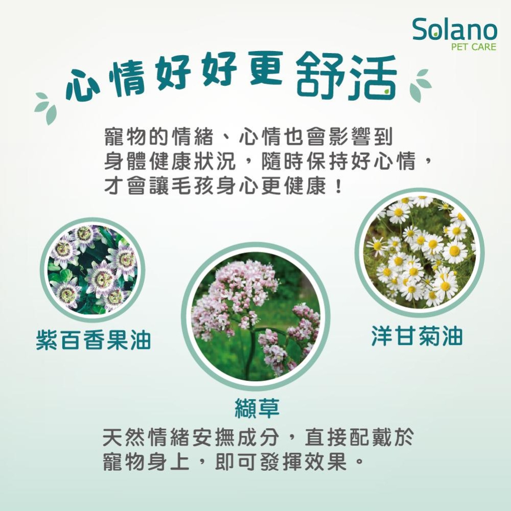 【Solon舒活】以色列 RELAX-SOL情緒安撫頸圈 頸圈 安撫憂鬱情緒 犬用頸圈 貓用頸圈 天然草本費洛蒙-細節圖4