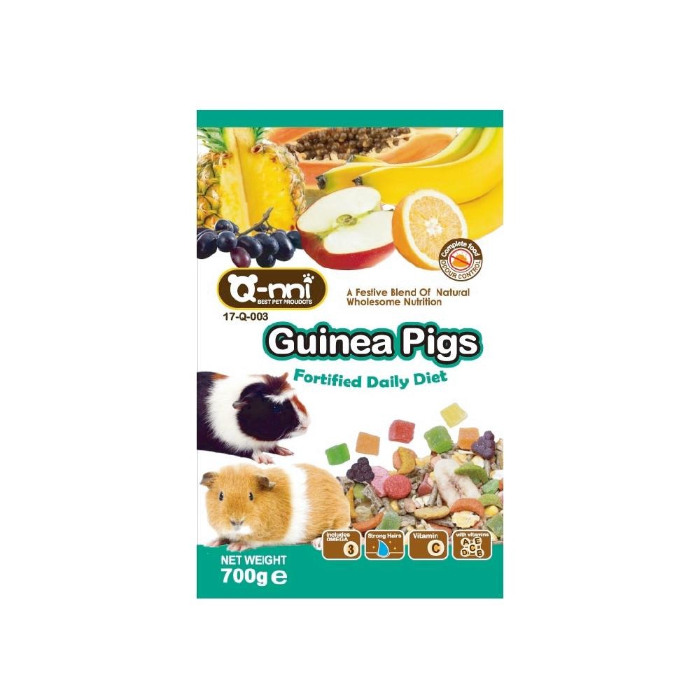 Q-nni 天竺鼠水果大餐 700g/2.4kg 高CP值 天竺鼠飼料 天竺鼠鼠糧 天竺鼠水果大餐 天竺鼠寵糧 鼠糧-細節圖2