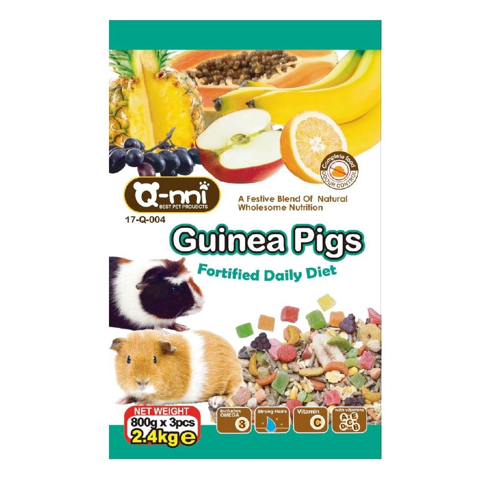 Q-nni 天竺鼠水果大餐 700g/2.4kg 高CP值 天竺鼠飼料 天竺鼠鼠糧 天竺鼠水果大餐 天竺鼠寵糧 鼠糧-細節圖3