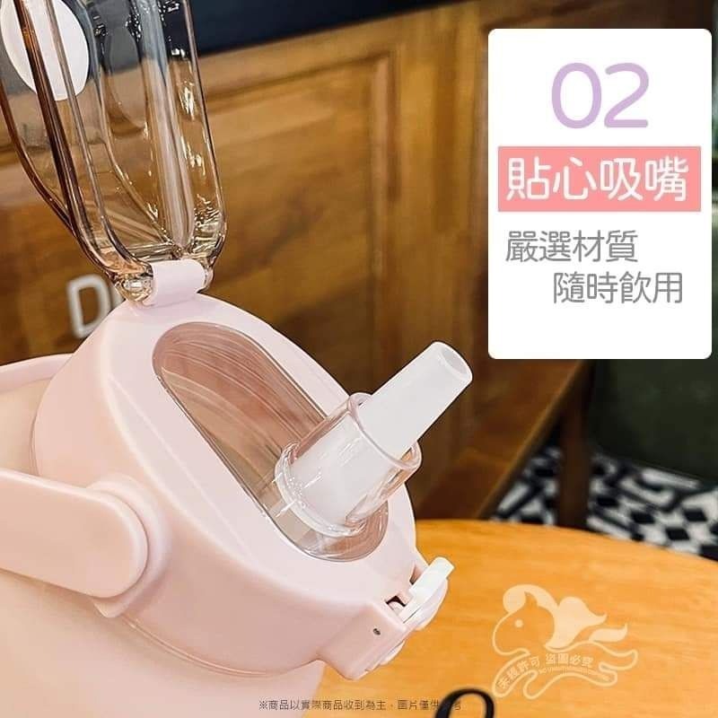 夢幻漸層手提太空水壺-2000ML💥現貨不挑色💥-細節圖4