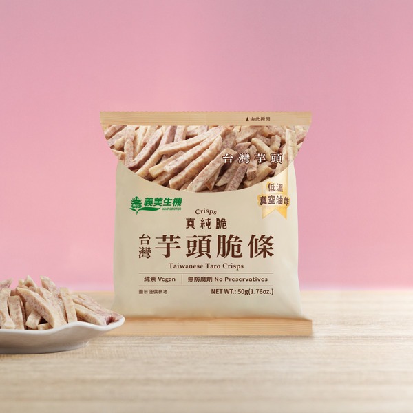 義美生機 台灣芋頭脆條-50g/台灣蒜香櫛瓜-30g-規格圖4