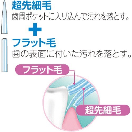 日本製 EBISU 超纖細毛牙刷 日本 顏色隨機 超細毛 平毛 牙周 除垢 牙刷 刷牙 超纖細毛-細節圖4