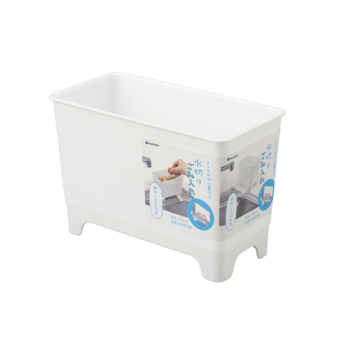日本製 INOMATA 流理台雜屑小物盒 日本 傾斜集水 雜屑桶 餐具瀝乾桶 瀝乾 瀝水 小物盒