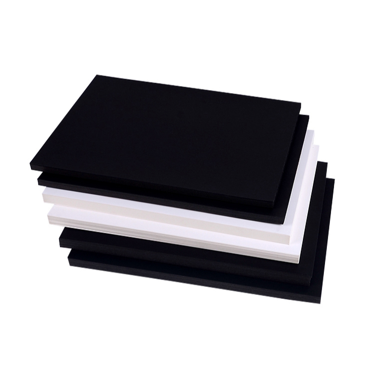 加厚黑白色卡紙雙色A4(無背膠)(20張)-細節圖2