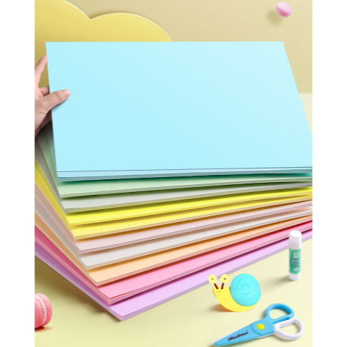 馬卡龍彩色卡紙10色A4 (無背膠)(20張)-細節圖4