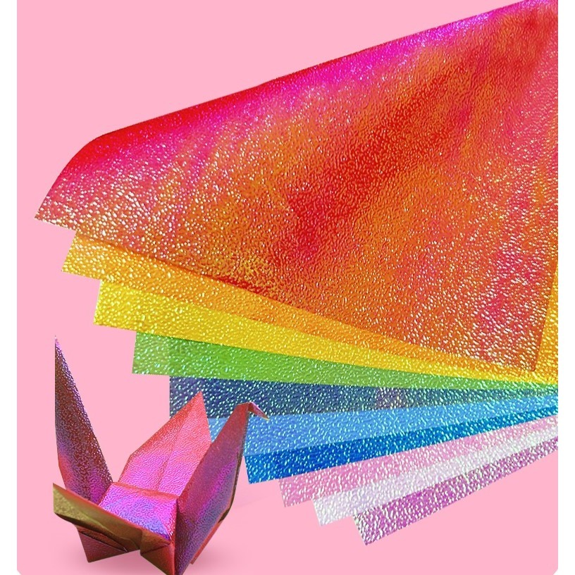 彩色珠光折紙摺紙15公分(50張)-細節圖4