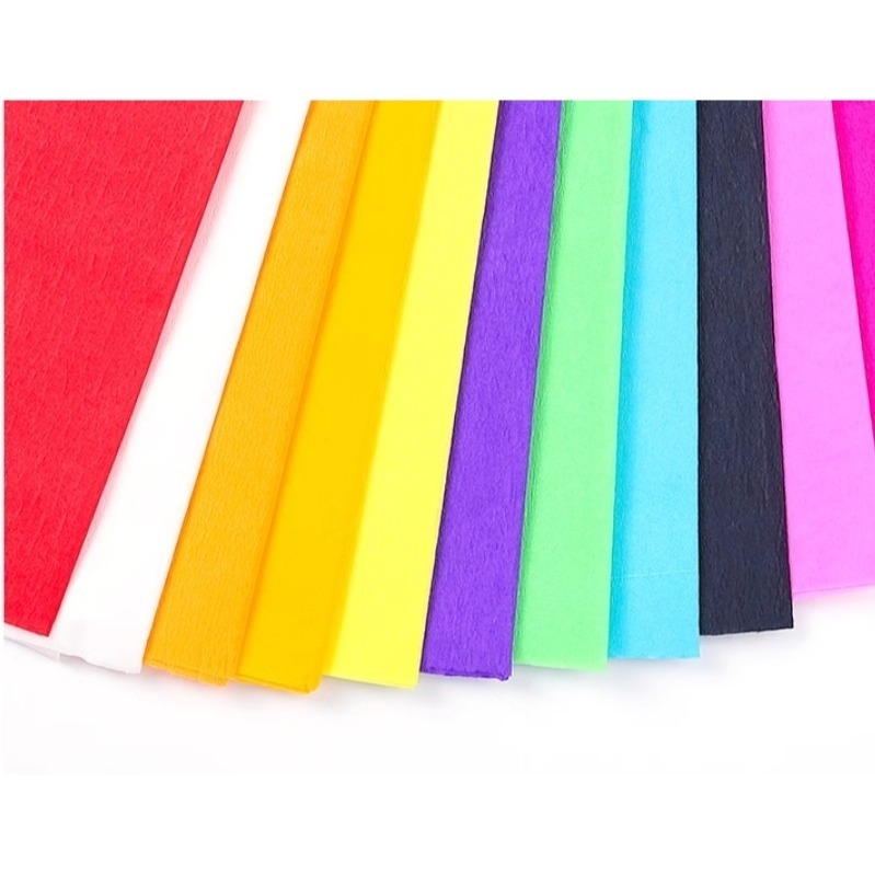 彩色手作皺紋紙特殊紙(50x100公分)(10張)-細節圖3