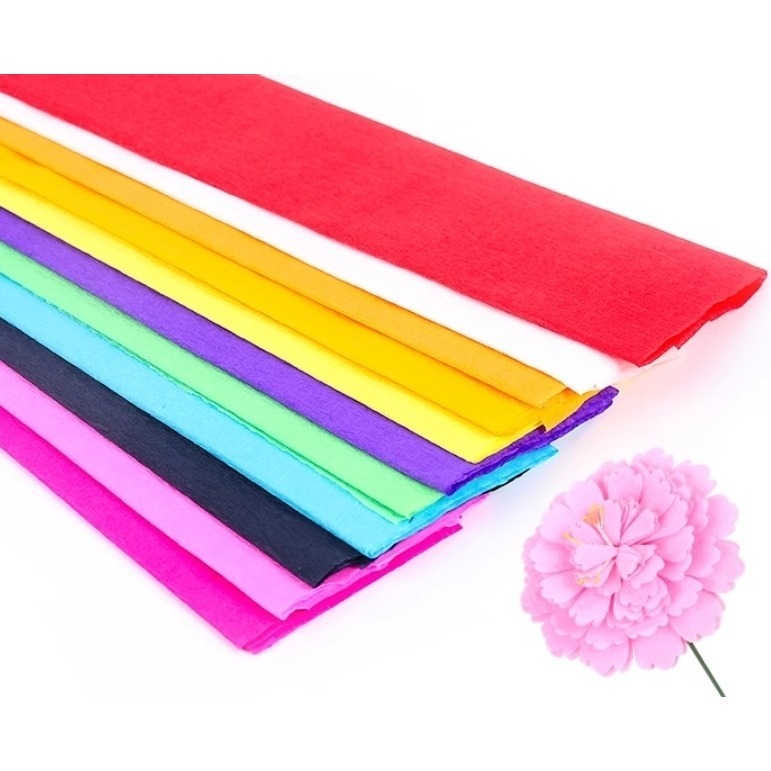 彩色手作皺紋紙特殊紙(50x100公分)(10張)-細節圖4