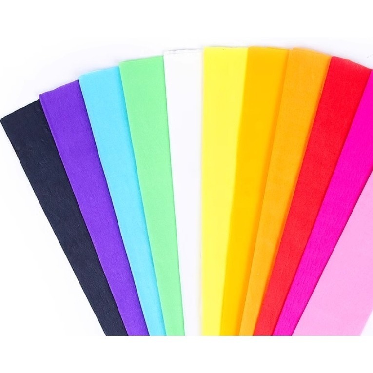 彩色手作皺紋紙特殊紙(50x100公分)(10張)-細節圖5