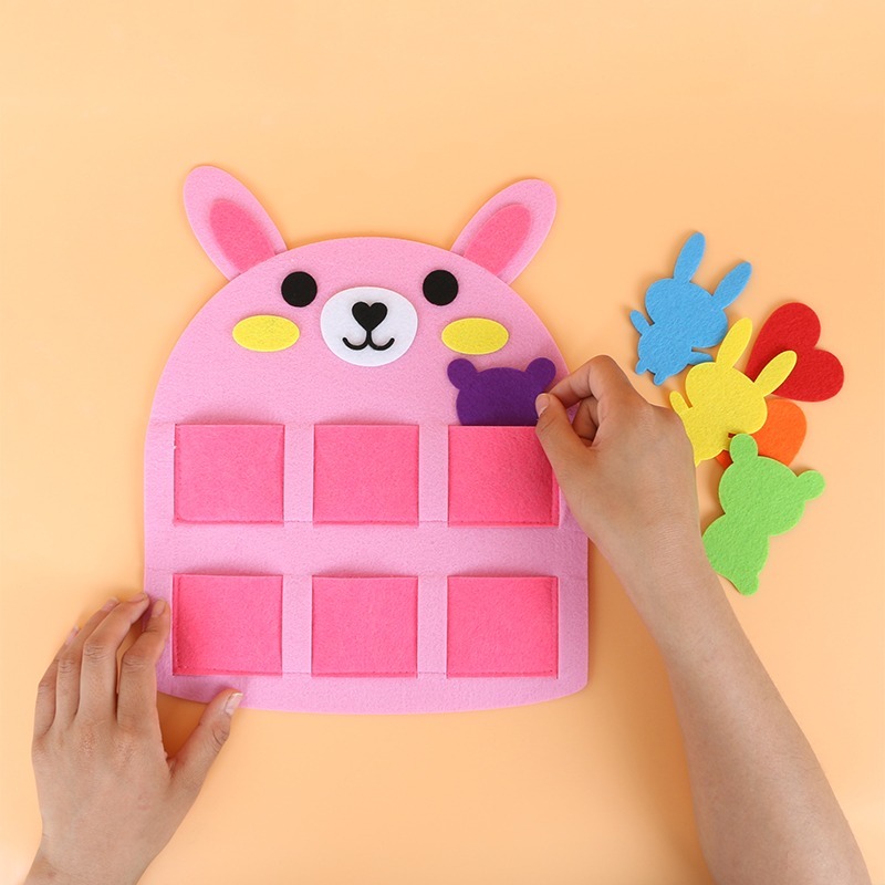 幼兒園角落秩序不織布佈置掛袋-細節圖4