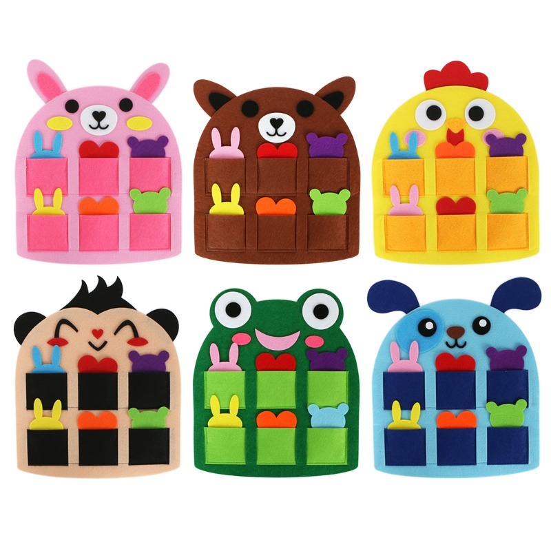 幼兒園角落秩序不織布佈置掛袋-細節圖5