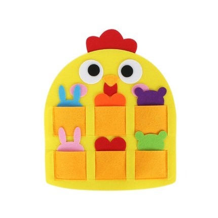 幼兒園角落秩序不織布佈置掛袋／④ 環境佈置品-規格圖5