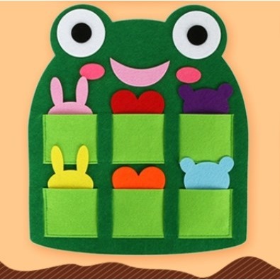 幼兒園角落秩序不織布佈置掛袋／④ 環境佈置品-規格圖5