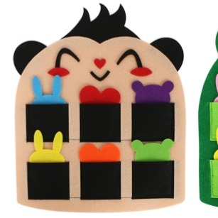 幼兒園角落秩序不織布佈置掛袋-規格圖5