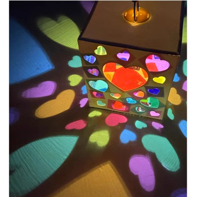 彩色透明玻璃紙10色A4(無背膠)(10張)-細節圖10