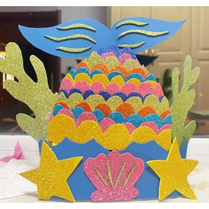 彩色金蔥亮粉泡棉紙10色A4(有/無背膠)(10張)-細節圖8