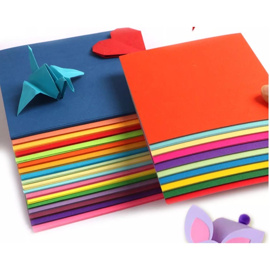 彩色雙面同色折紙摺紙20色 15公分(100片)-細節圖5