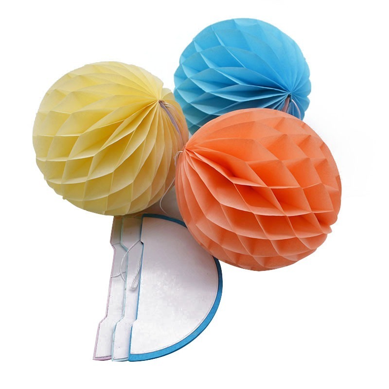 彩色蜂巢球環境佈置品(8顆)／④ 環境佈置品-細節圖6