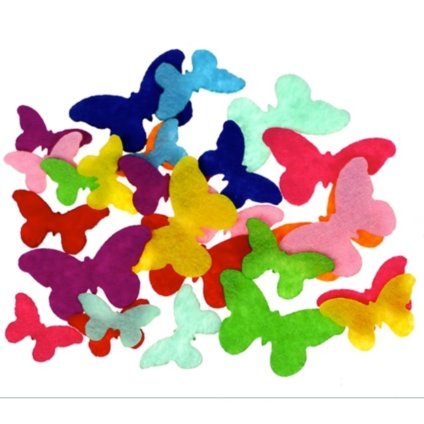 蝴蝶不織布造型布片(無背膠)-細節圖2