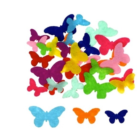 蝴蝶不織布造型布片(無背膠)-細節圖3