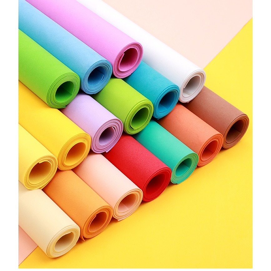 泡棉紙加大尺寸10色*50cm特殊紙(無背膠)-細節圖5