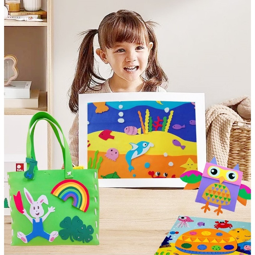 加厚彩色泡棉紙2mm A4(有/無背膠)-細節圖3