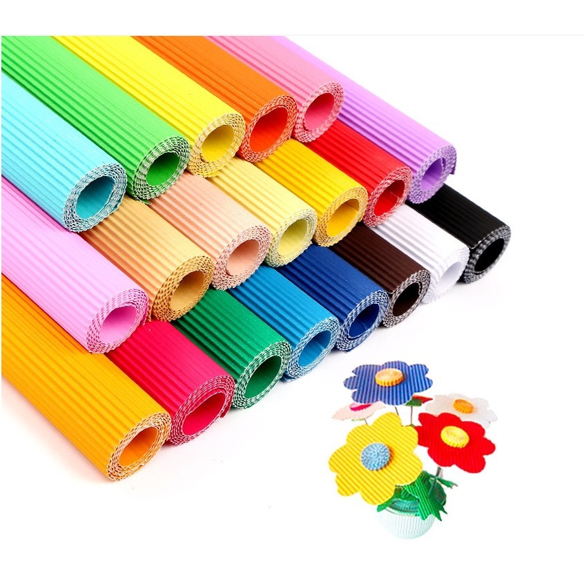 彩色瓦楞紙10色A4(無背膠)(10張)-細節圖5