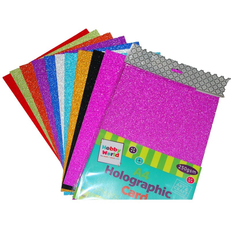 彩色金蔥亮粉紙10色A4(有/無背膠)(10張)-細節圖7