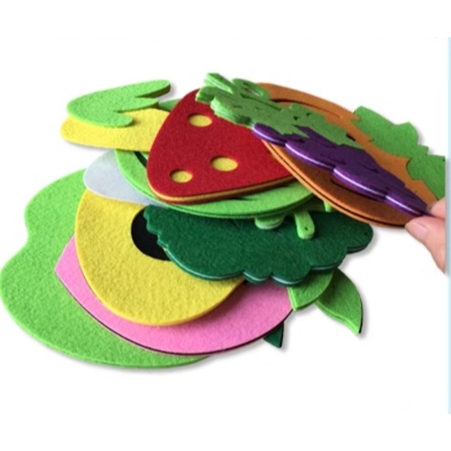 不織布蔬菜水果空中佈置吊飾-細節圖4