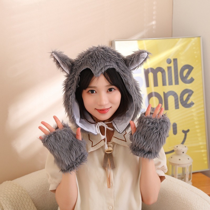 大野狼造型頭套(含手套)／⑤ 活動道具-規格圖7