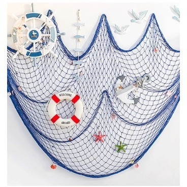 環境佈置漁網素材（藍色）-細節圖2