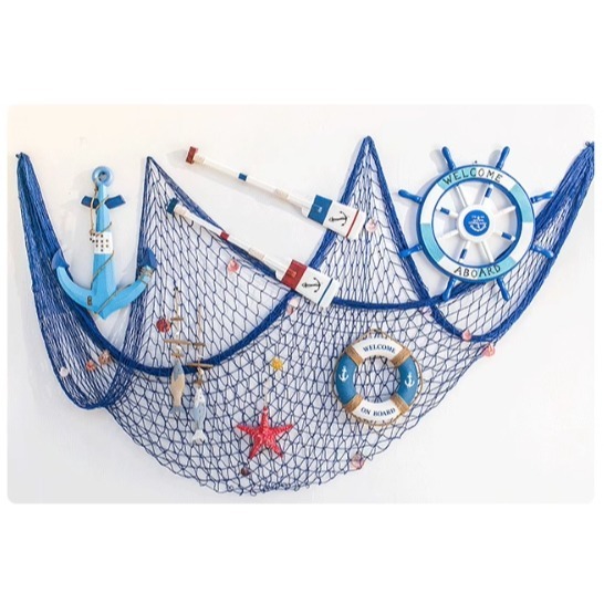 環境佈置漁網素材（藍色）-細節圖4