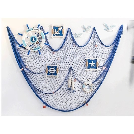 環境佈置漁網素材（藍色）-規格圖5