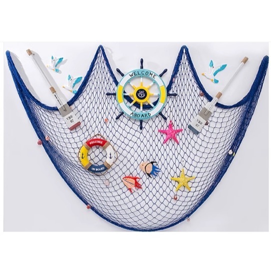 環境佈置漁網素材（藍色）／④ 環境佈置品-規格圖5