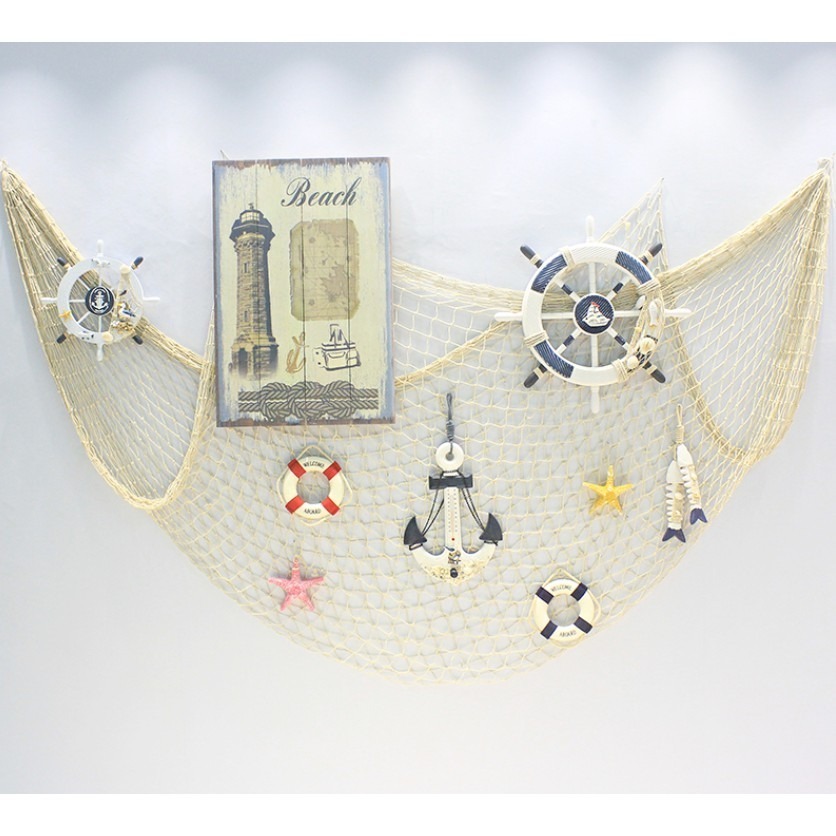 環境佈置漁網素材(米色)-規格圖5