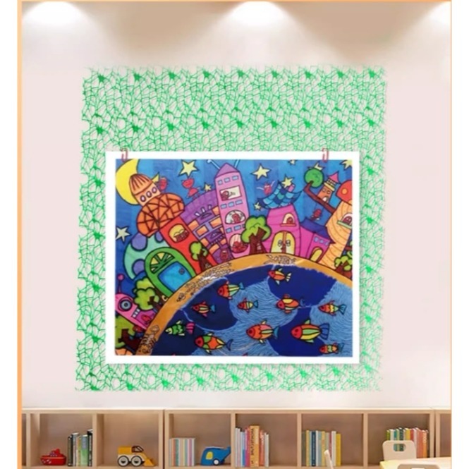 環境裝飾角落佈置隔間網布／④ 環境佈置品-細節圖6